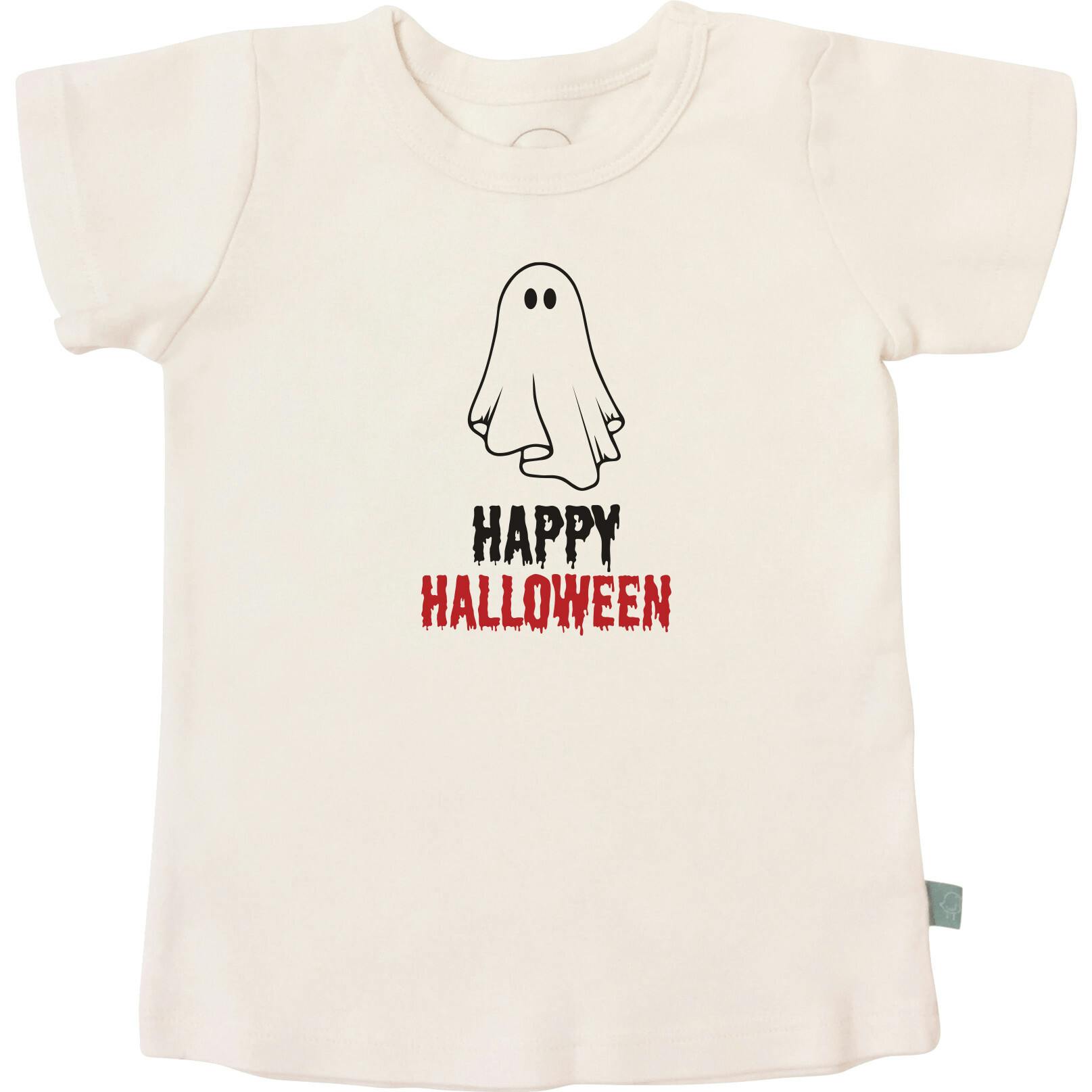 graphic tee | happy halloween ghost