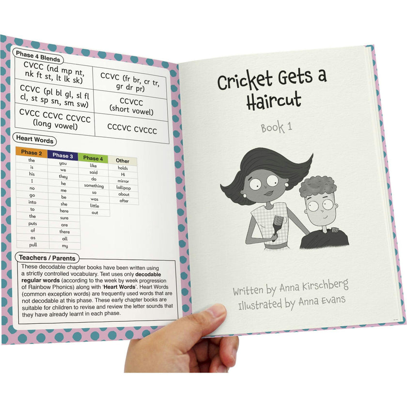 Cricket the Kid Decodable Chapter Books