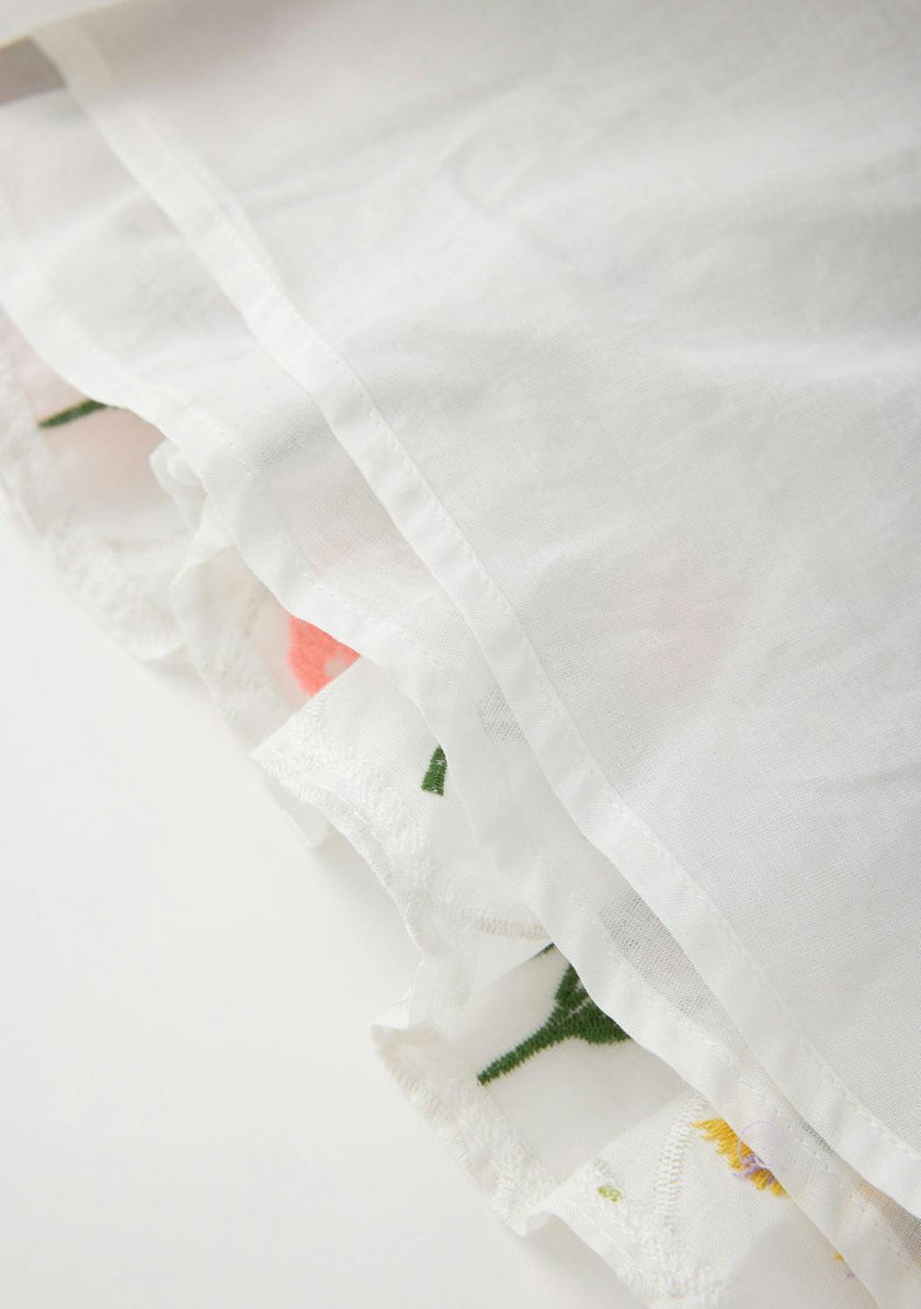 Emely Embroidered Mini Dress
