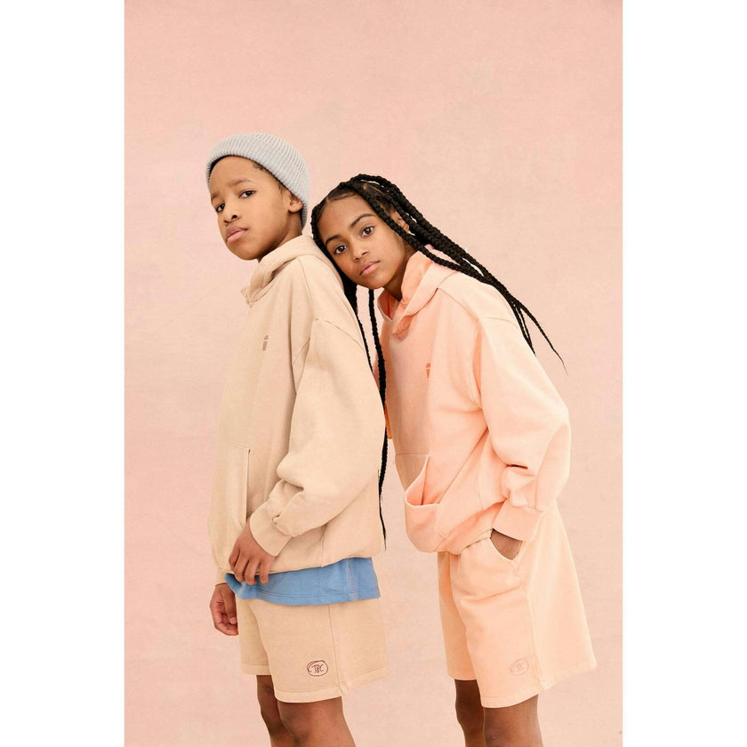 Natural Dye Everyday Shorts in Latte