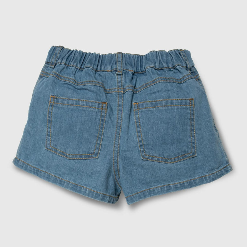 Slouchy Denim Shorts