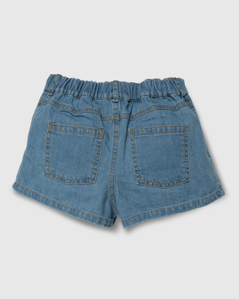 Slouchy Denim Shorts