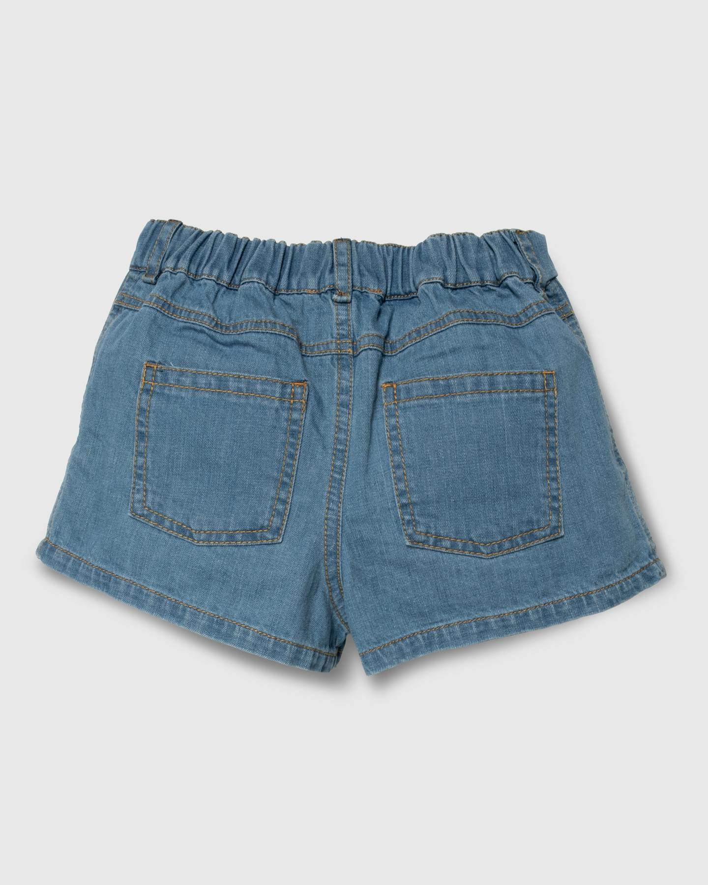 Slouchy Denim Shorts