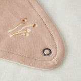 Mushroom Organic Cotton Kerchief Bib