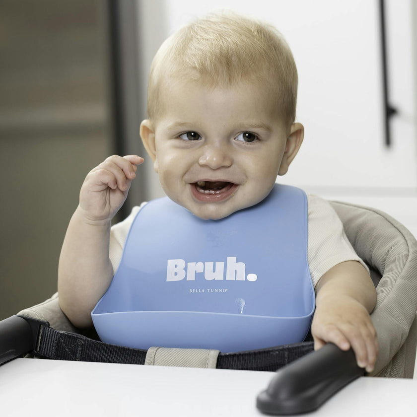 Bruh Wonder Adjustable Silicon Bib