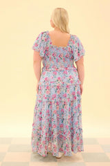Winnie Dress in Peony Blossoms
