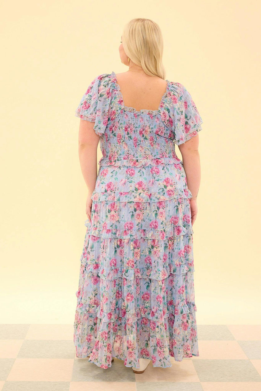 Winnie Dress in Peony Blossoms