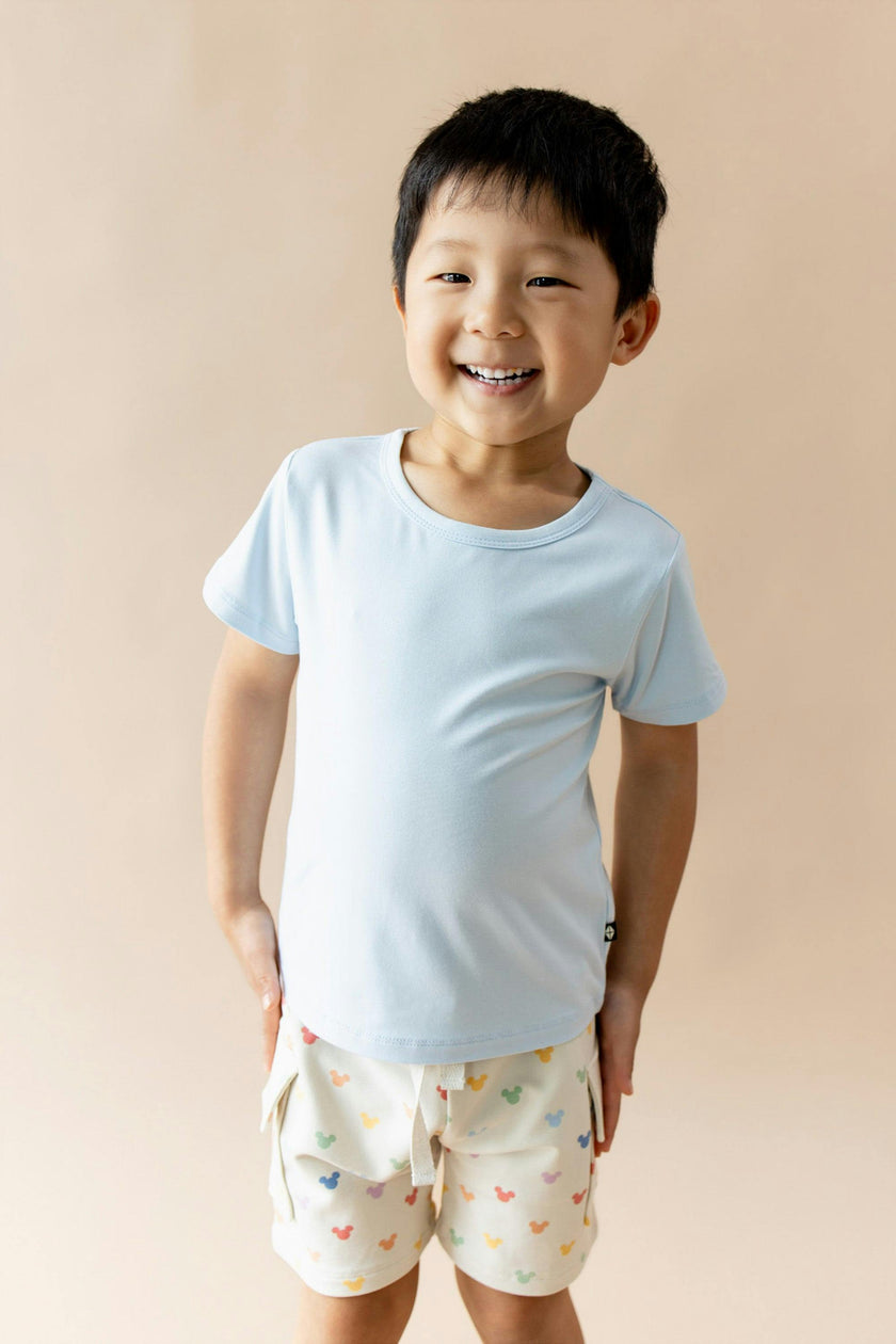 Cargo Short in Pastel Mickey Mouse