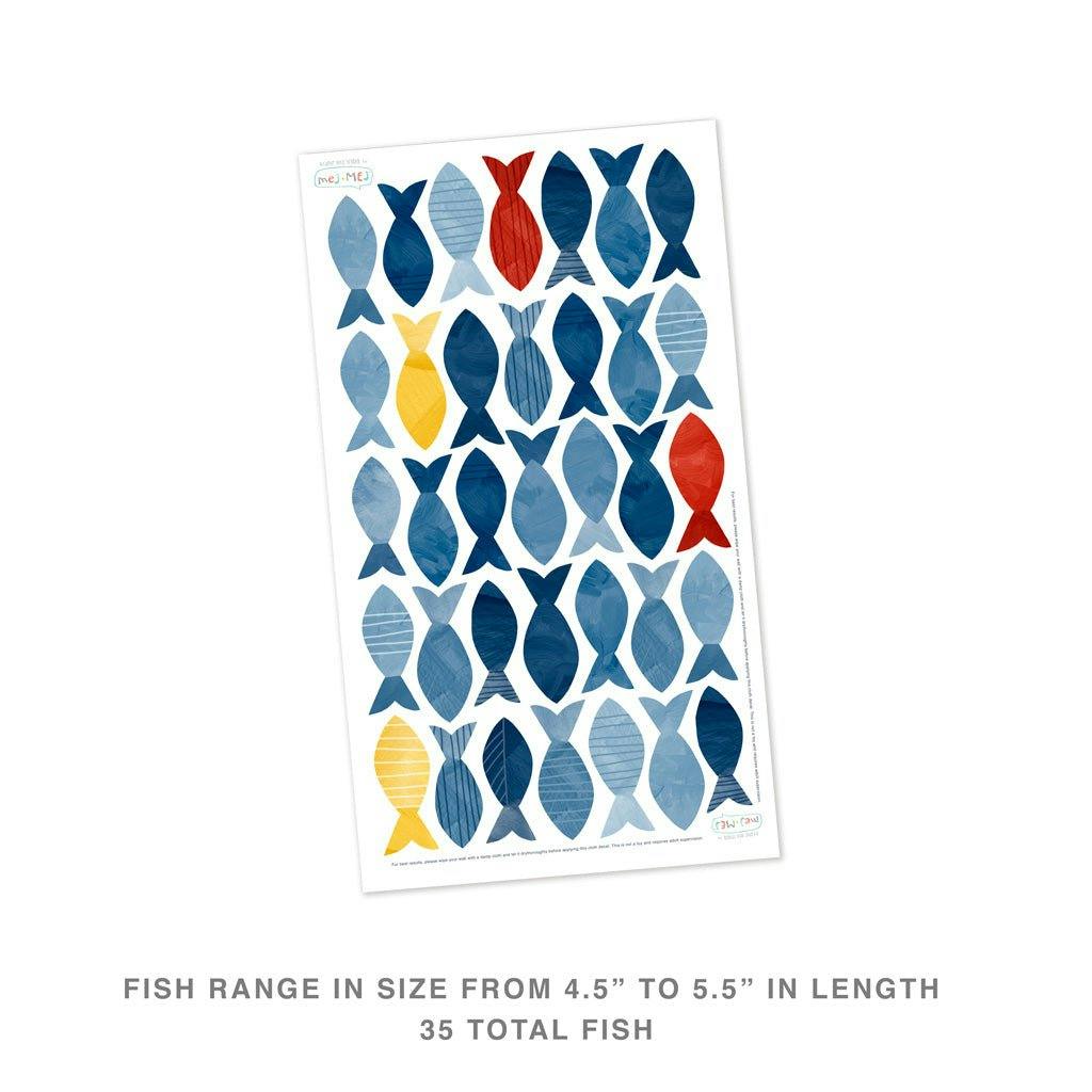 School of Fish • Peel-and-Stick Wall Decals