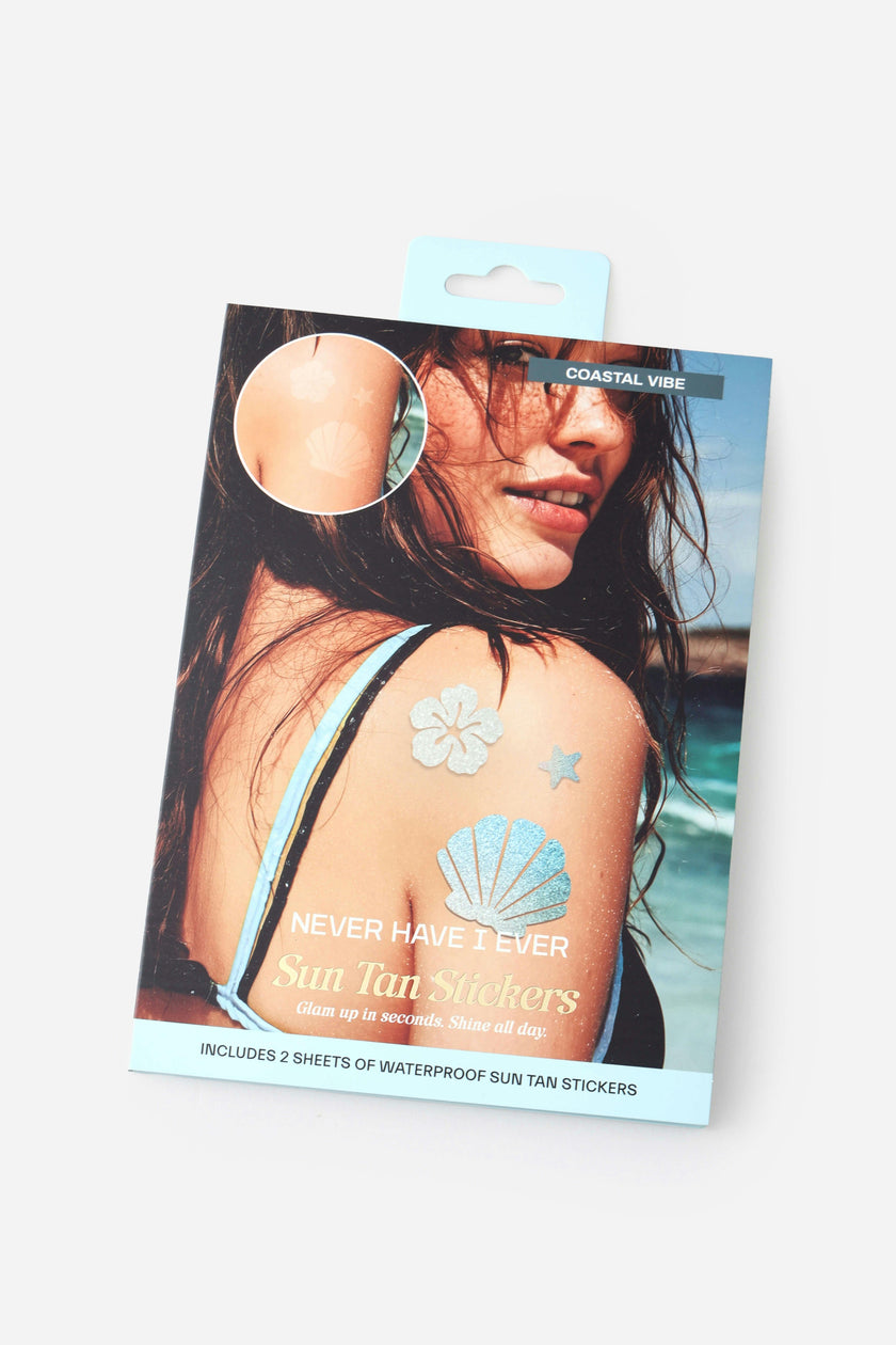 Coastal Vibe-Sun Tan Stickers