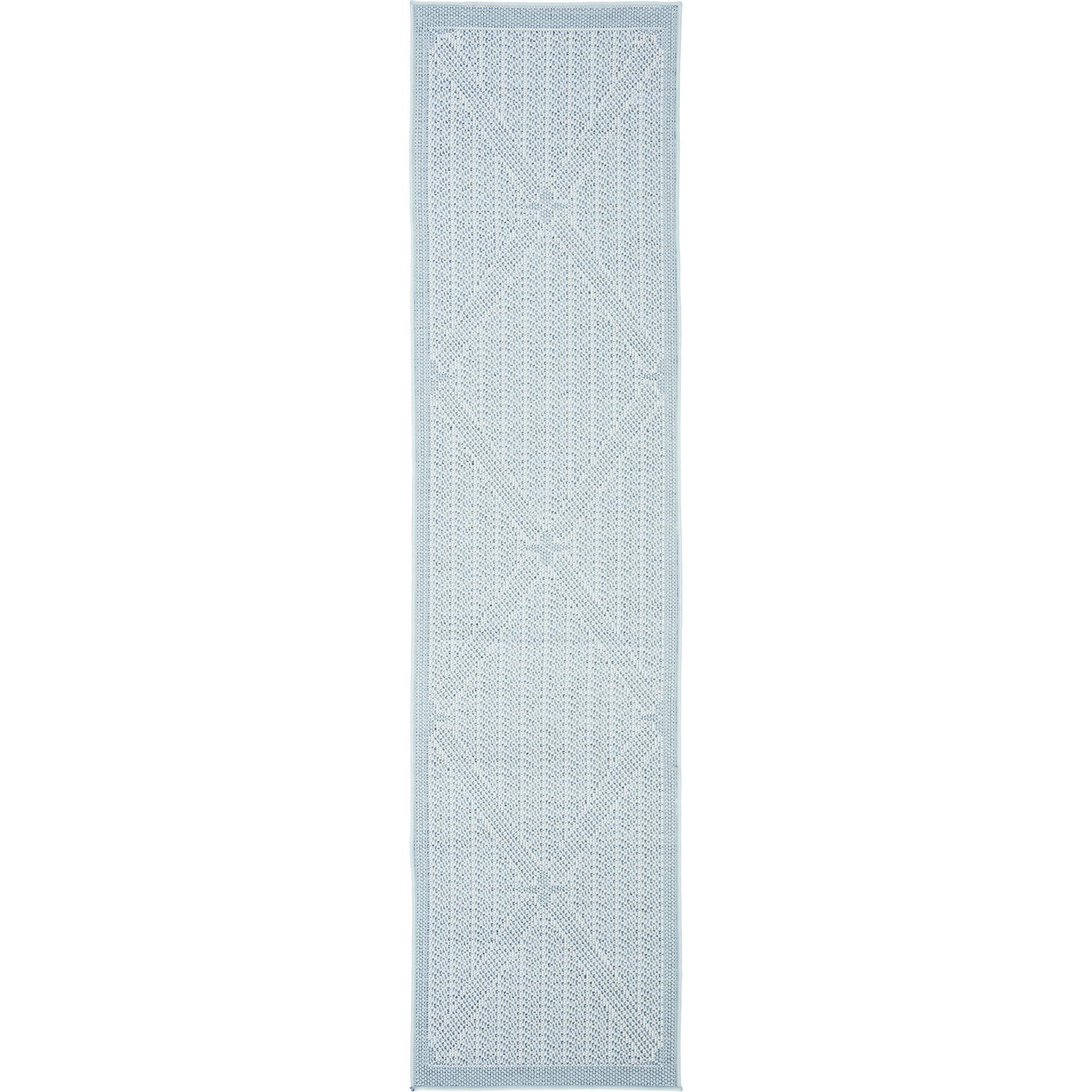 Bermuda Sienna Indoor/Outdoor Rug, Light Blue