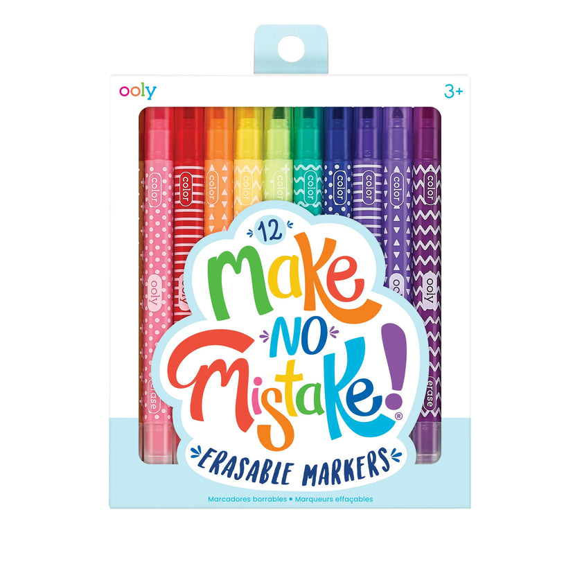 Make No Mistake! Erasable Markers - Set of 12
