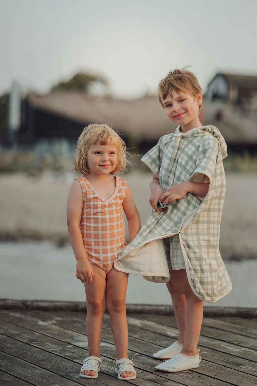Swim Shoes | Fern Plaid