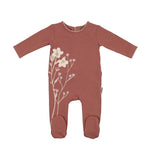Blooming Bouquet Footie and Beanie Set