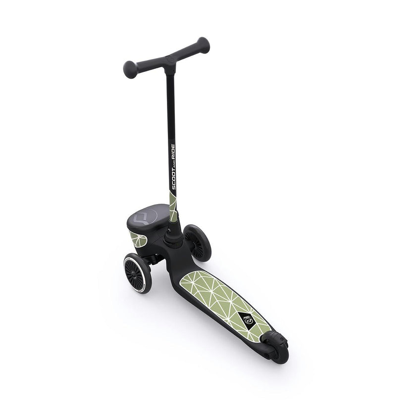 Highwaykick 2 Lifestyle Scooter Green Lines
