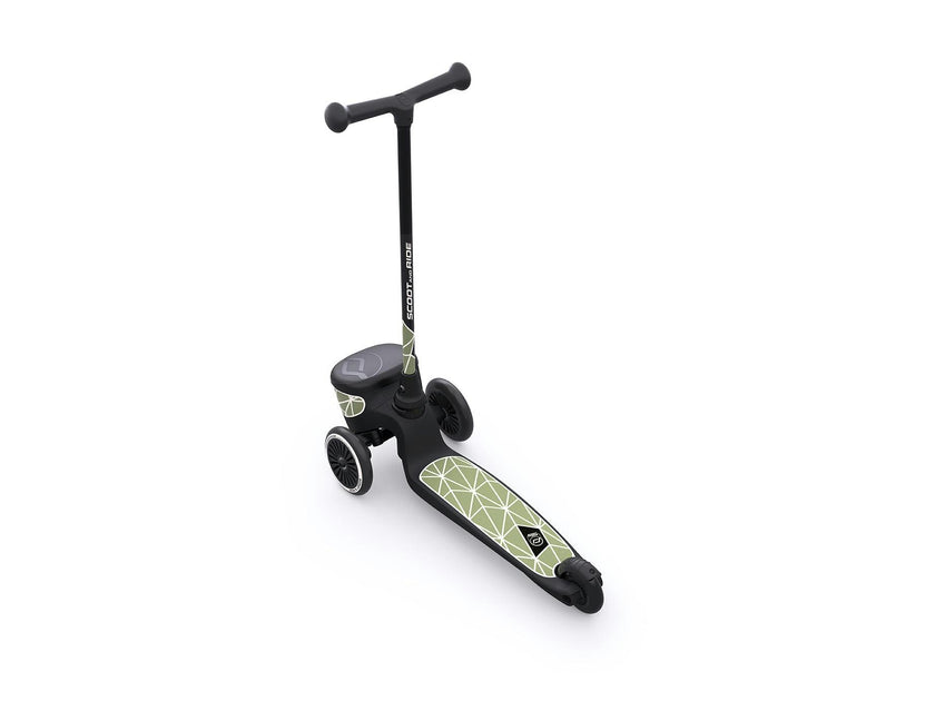 Highwaykick 2 Lifestyle Scooter Green Lines