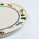 Party Dinner Plates - Equestrian Collection (x 12)