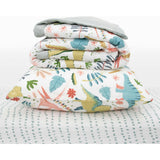 Cotton Muslin Toddler Bedding 3 Piece Set - Boho Dino