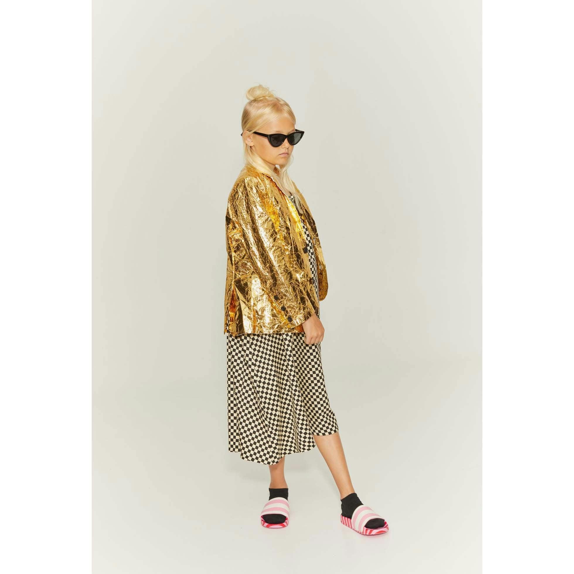 Chess Strap Dress