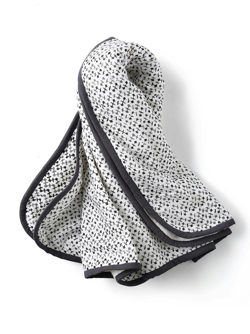 Block-Printed Terry Towel