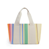 Wellington Cabana Tote, Knit Rainbow Stripe