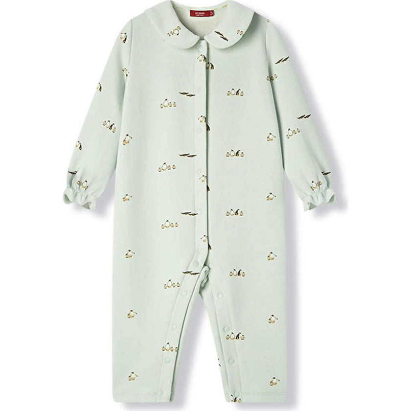 Lil' Stretch Fleece Collar Jumpsuit