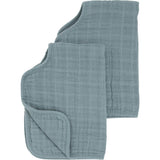 Cotton Muslin Burp Cloth 2 Pack - Sea