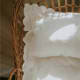 Scalloped Starlight, White