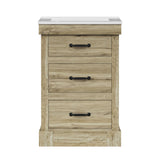 Teamson Home Donovan 24" Single Bathroom Vanity with Two Drawers