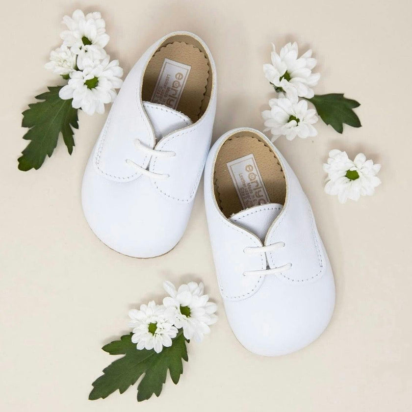 Chipper Pre-Walker Baby Shoes - White