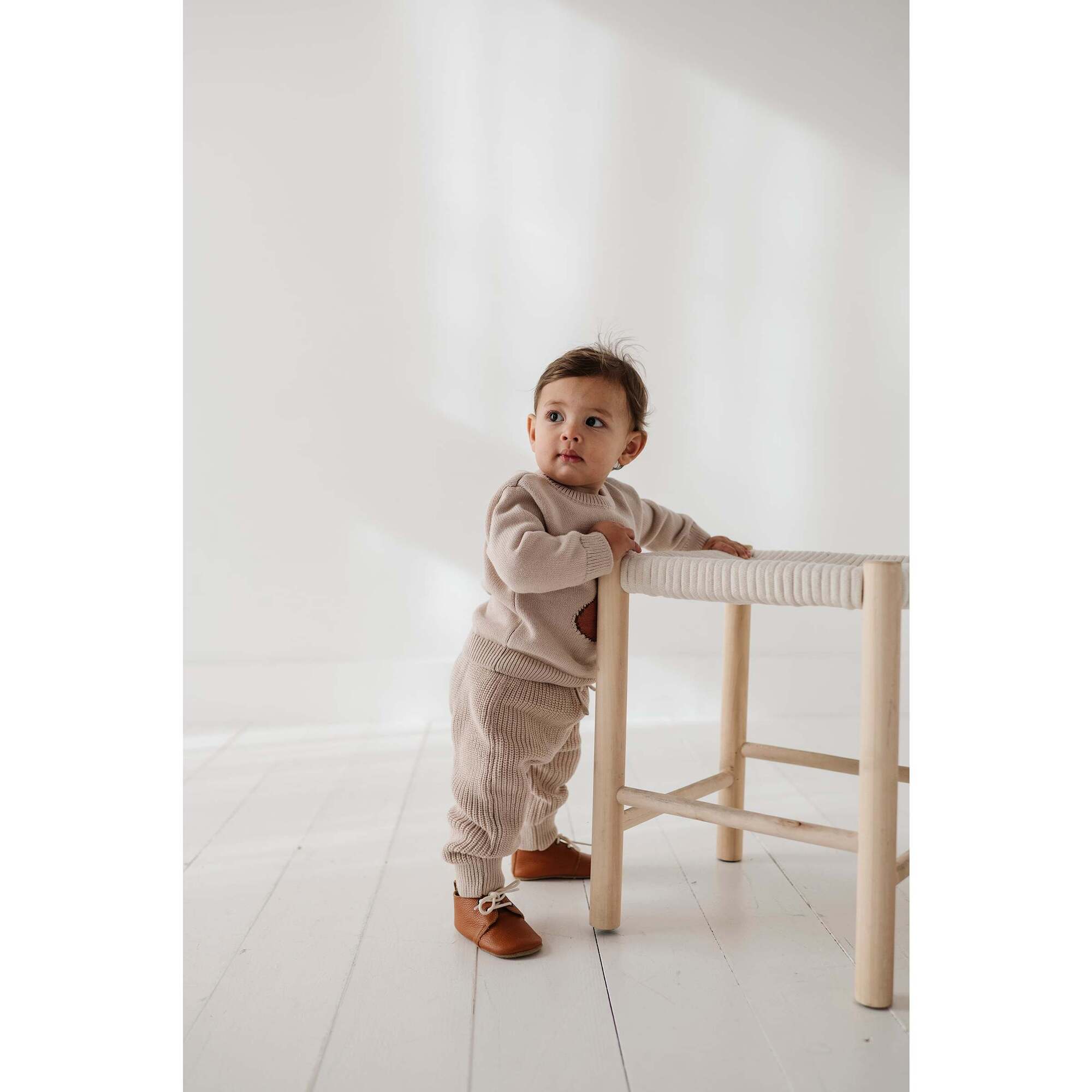 Knit Pants Misty Rose