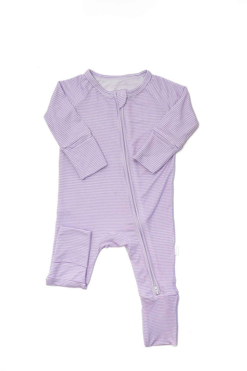 Mini Stripe Sleep Romper