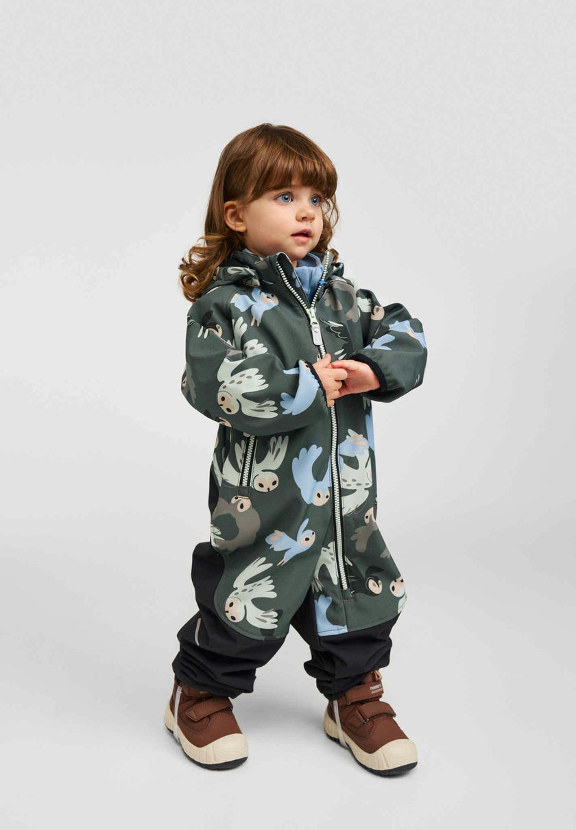 Mjosa - Kids' Softshell Outdoor Jumpsuit