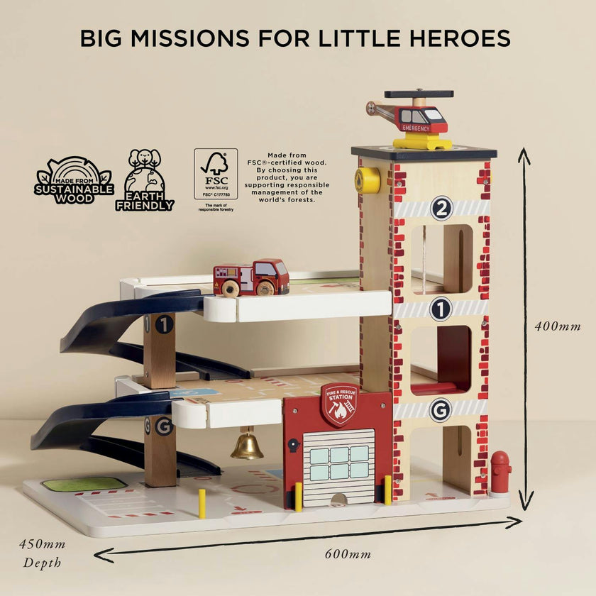 Fire & Rescue Wooden Garage