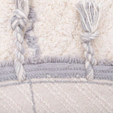 Come Braided Tassel Round Rug