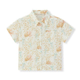 Under the Sea Collar Button-Up Shirt & Shorts Set