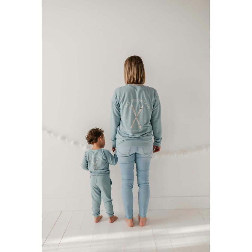 Women's Pullover Mama in Burlwood
