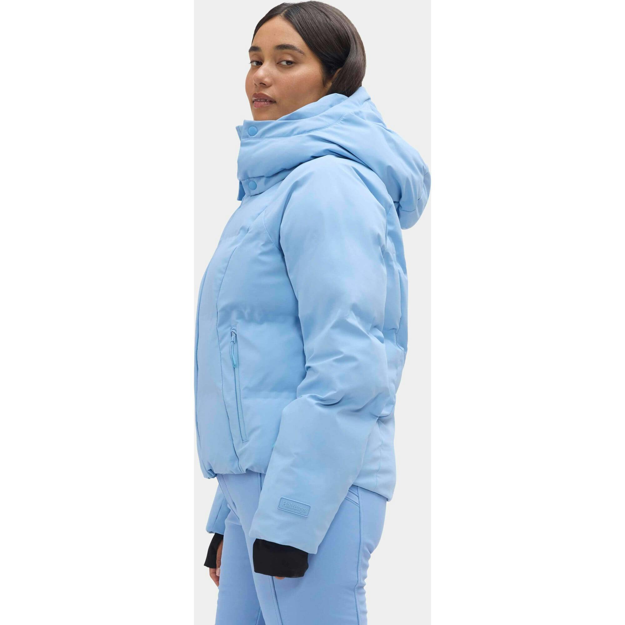 Georgie Puffer Jacket Forget Me Not
