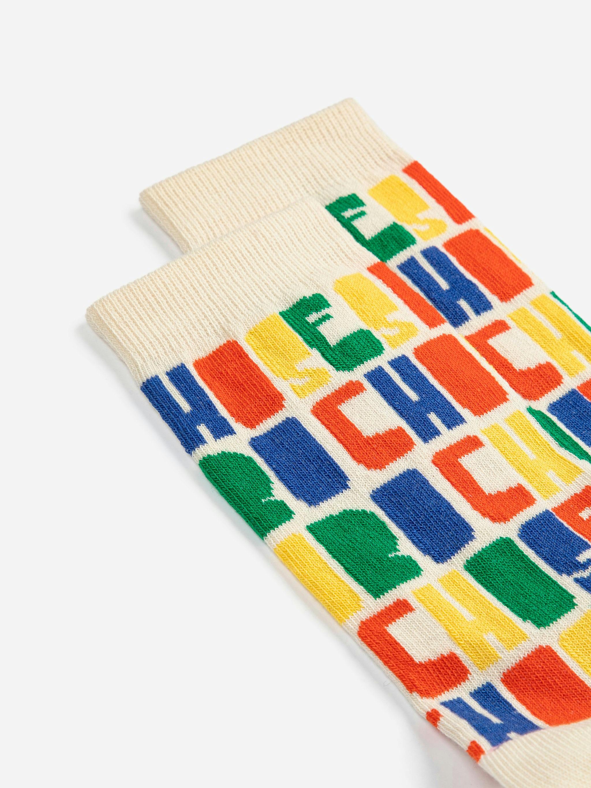 Bobo Choses Color all over long socks