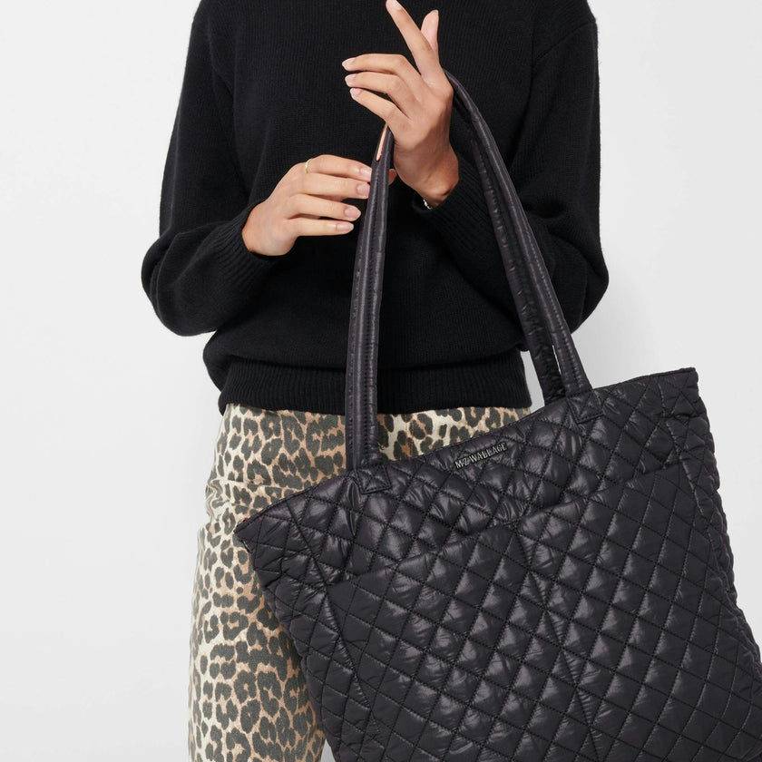 Black Large Metro Quatro Tote