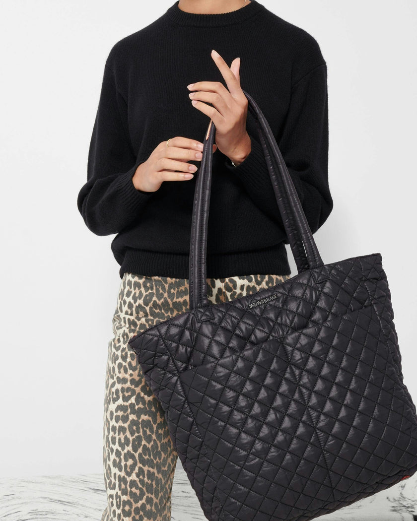 Black Large Metro Quatro Tote