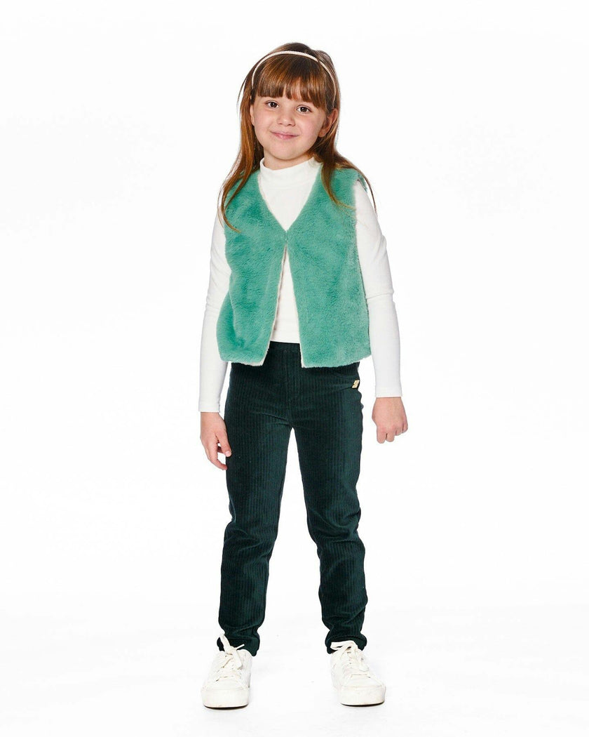 Reversible Faux Fur Vest