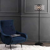 Elizabeth 60" Crystal/Metal LED Floor Lamp