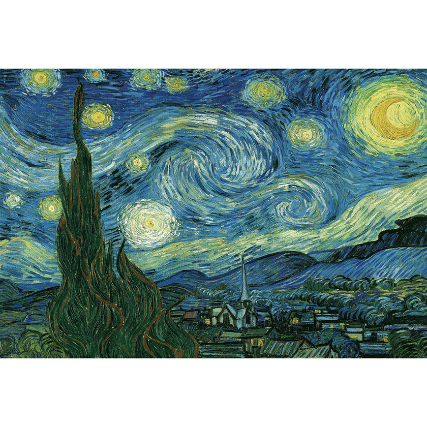 Eurographics: Starry Night by Vincent Van Gogh - 1000 Piece Puzzle