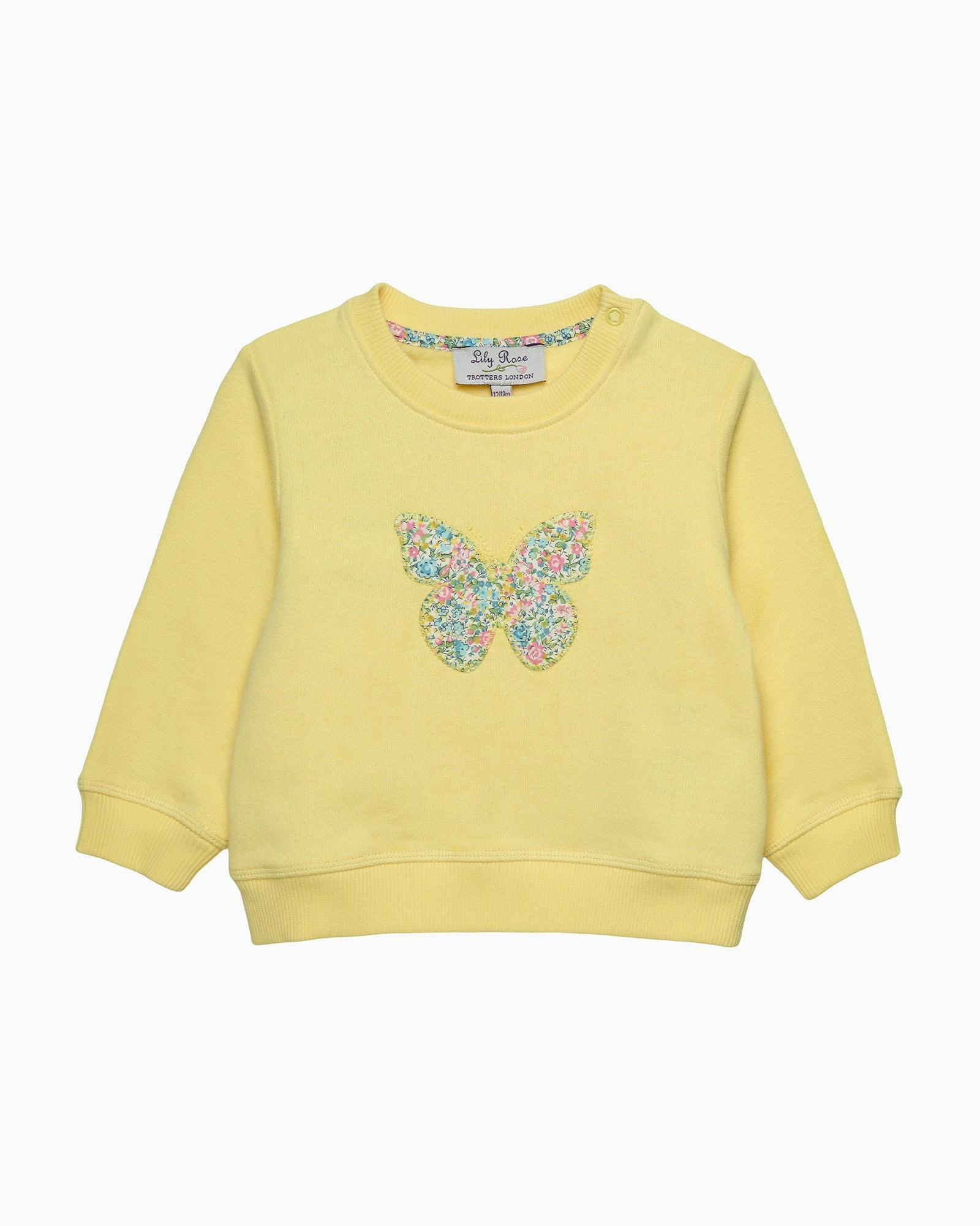 Baby Emma & Georgina Butterfly Sweatshirt