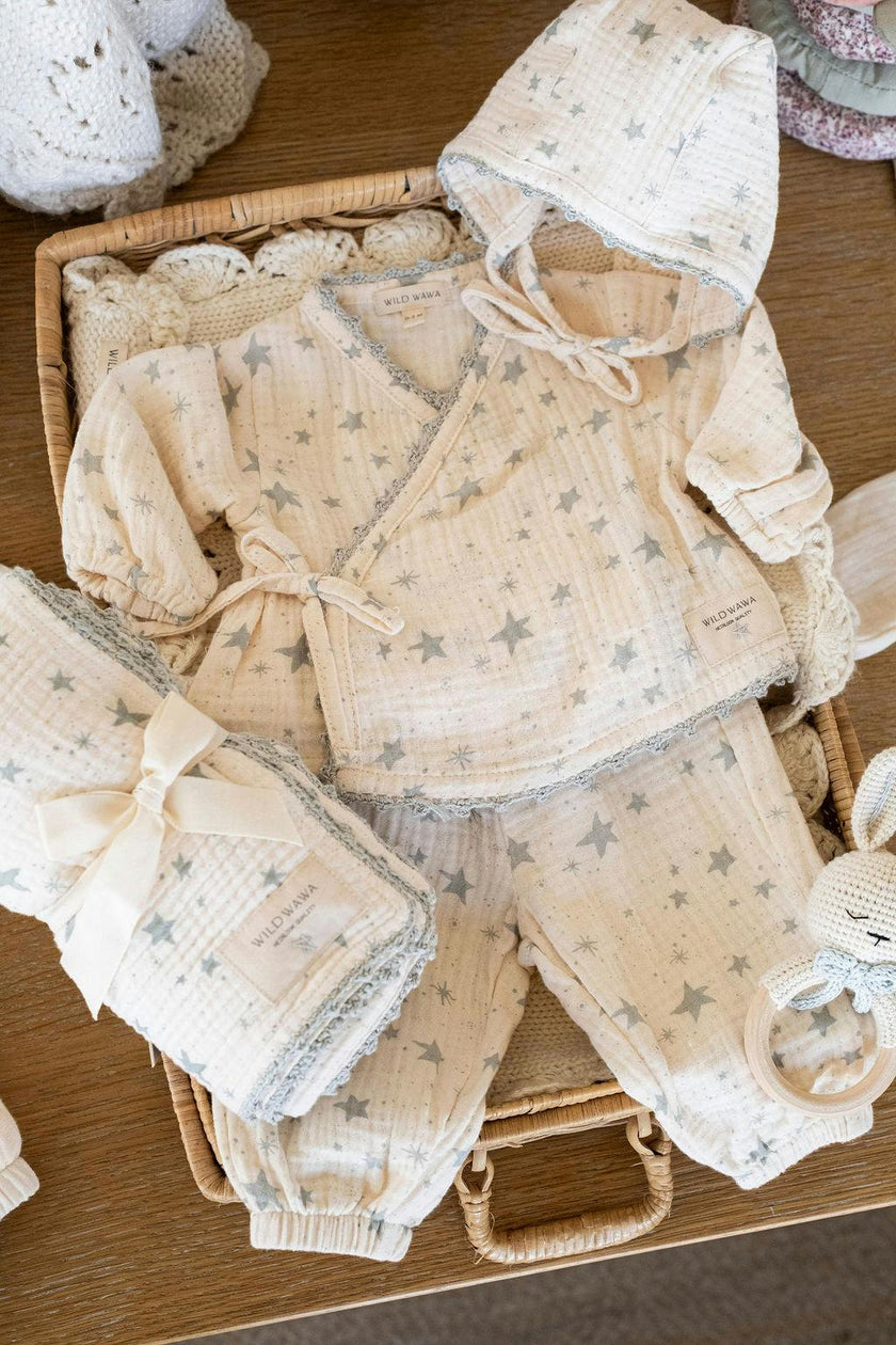 Gauze Three Piece Set