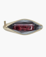 Insulated Small Snack Pouch, Cream Pebble