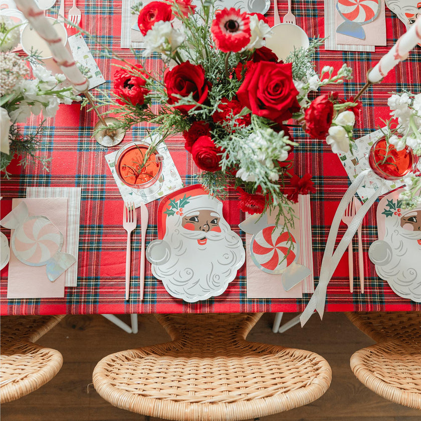 Pink Peppermint Napkins