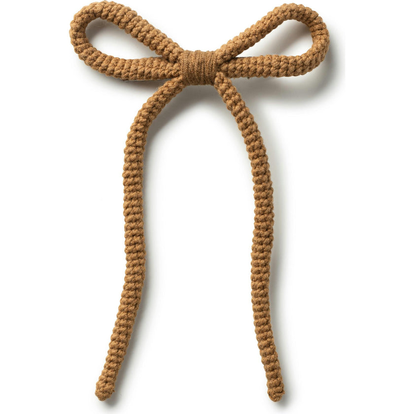 Juliana Textured Knit Long Tail Clip