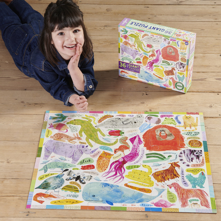 Giant Puzzle: Animal Voices